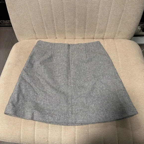 Wilfred Gray Mini Skirt - Picture 3 of 4